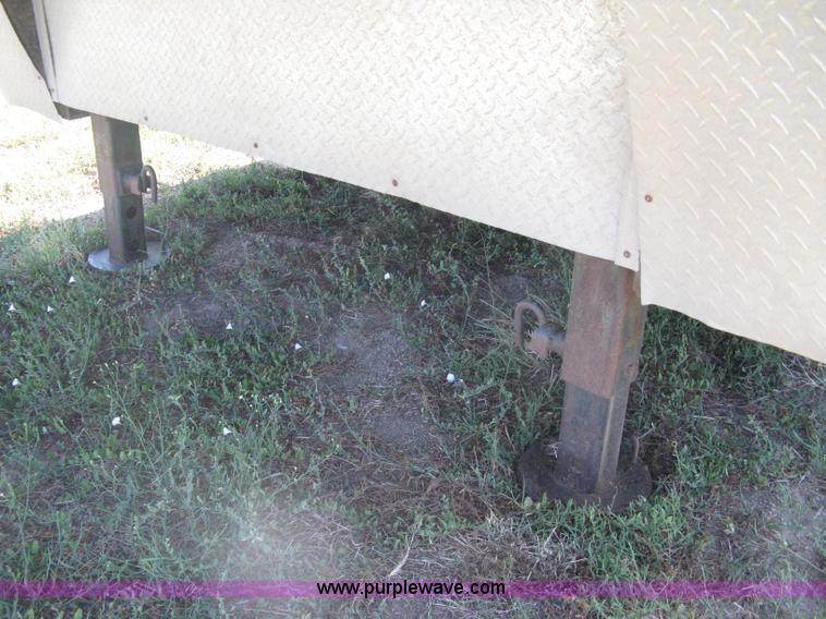 image for item A6491 2005 Continental Cargo tandem axle gooseneck cargo trailer