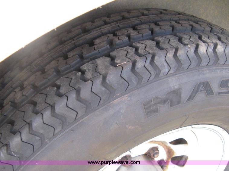 image for item A6491 2005 Continental Cargo tandem axle gooseneck cargo trailer