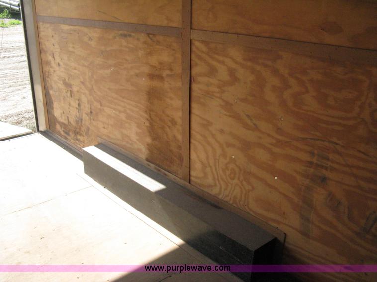 image for item A6491 2005 Continental Cargo tandem axle gooseneck cargo trailer