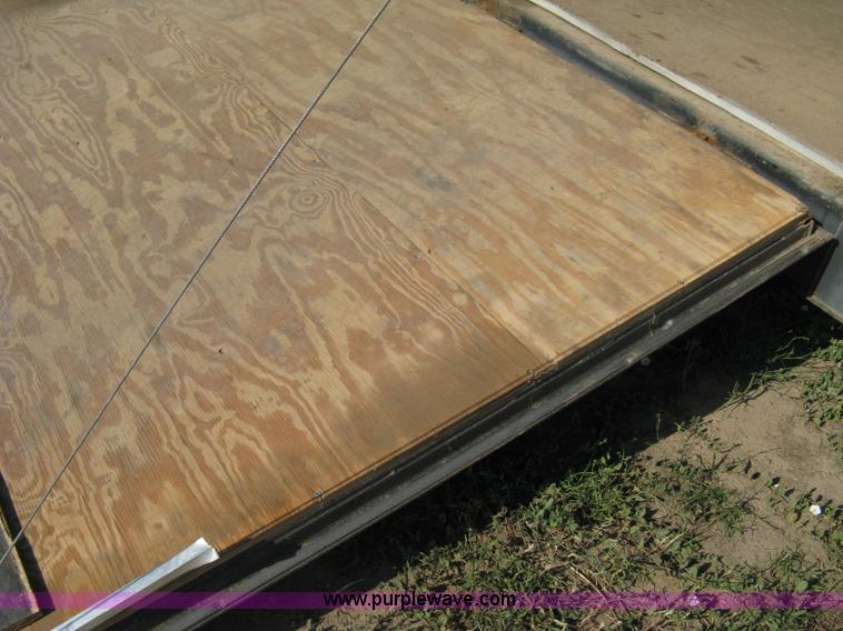 image for item A6491 2005 Continental Cargo tandem axle gooseneck cargo trailer