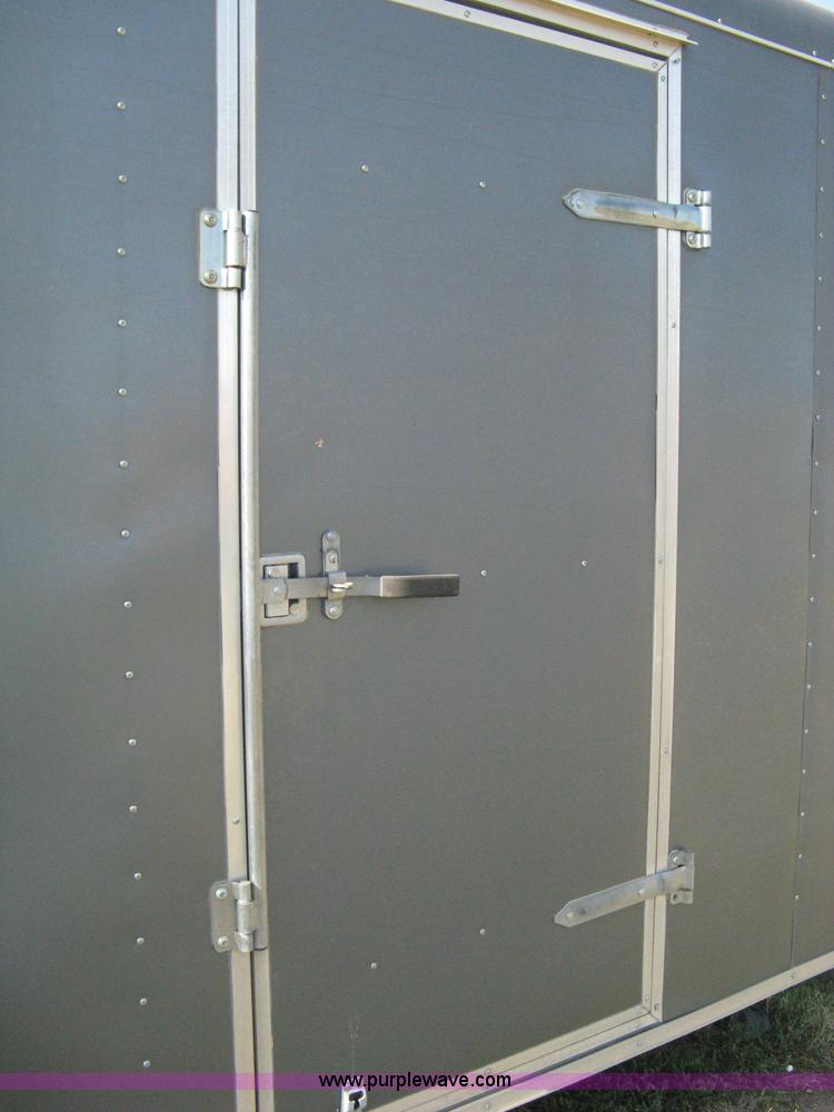 image for item A6491 2005 Continental Cargo tandem axle gooseneck cargo trailer