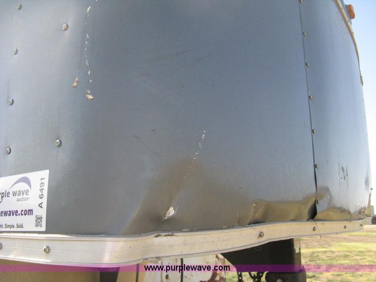 image for item A6491 2005 Continental Cargo tandem axle gooseneck cargo trailer