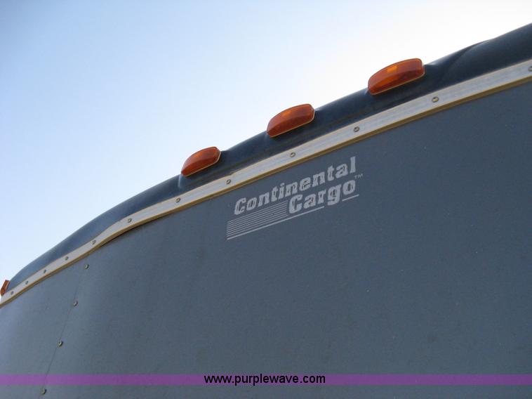 image for item A6491 2005 Continental Cargo tandem axle gooseneck cargo trailer