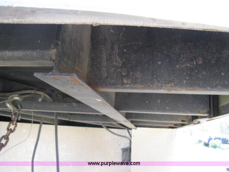 image for item A6491 2005 Continental Cargo tandem axle gooseneck cargo trailer