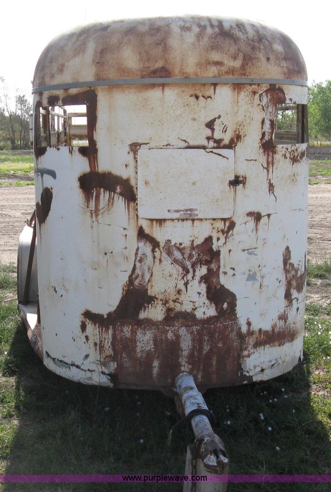 image for item A6492 1978 Hale tandem axle stock trailer