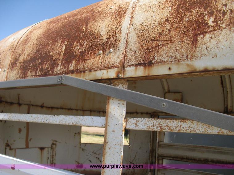 image for item A6492 1978 Hale tandem axle stock trailer