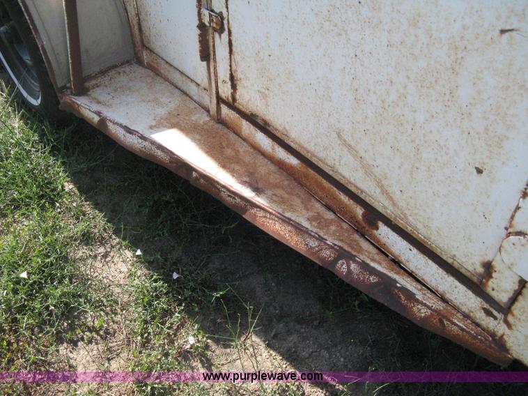 image for item A6492 1978 Hale tandem axle stock trailer
