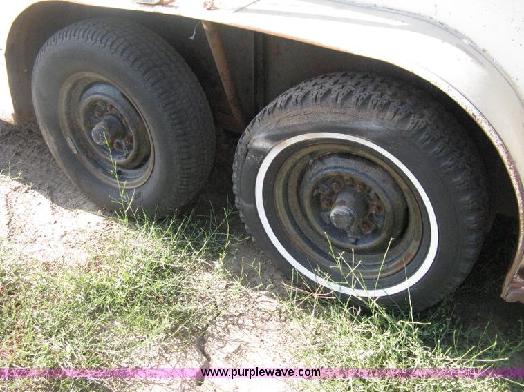 image for item A6492 1978 Hale tandem axle stock trailer