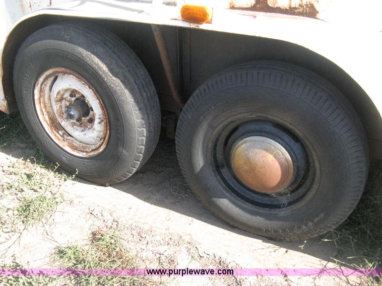 image for item A6492 1978 Hale tandem axle stock trailer