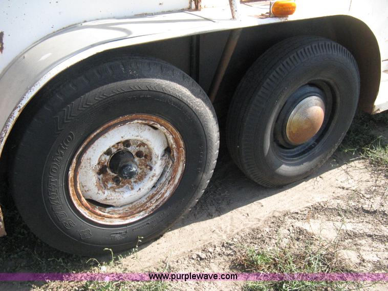 image for item A6492 1978 Hale tandem axle stock trailer