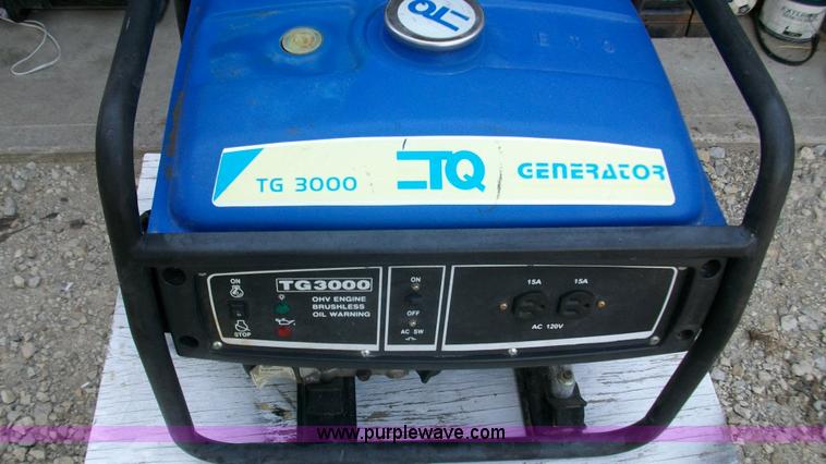 image for item B1433 Portable TG3000 generator