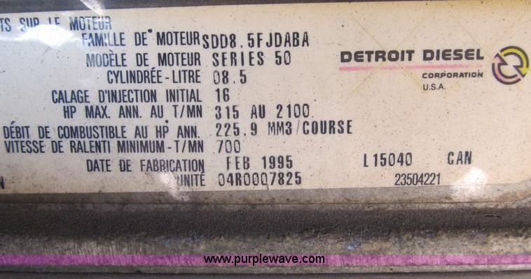 image for item B2756 1994 TMC T70606 transit bus