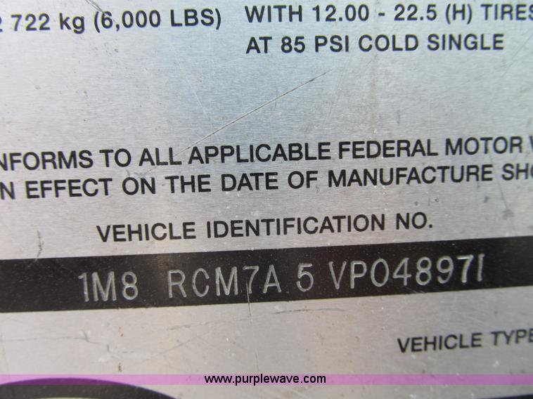 image for item B2757 1997 MCI MC-12 coach bus