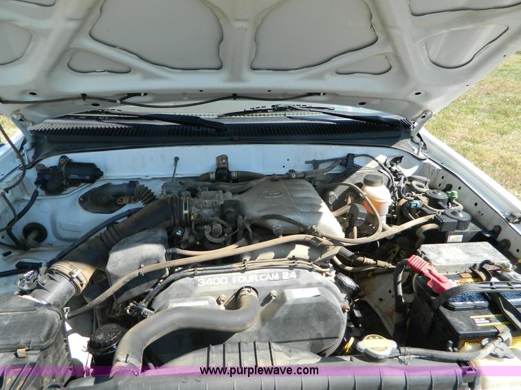 image for item B3806 2001 Toyota Tacoma flatbed pickup truck