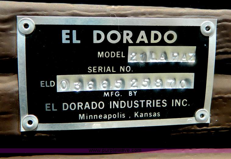 image for item B3808 1976 El Dorado 21' RV motor home