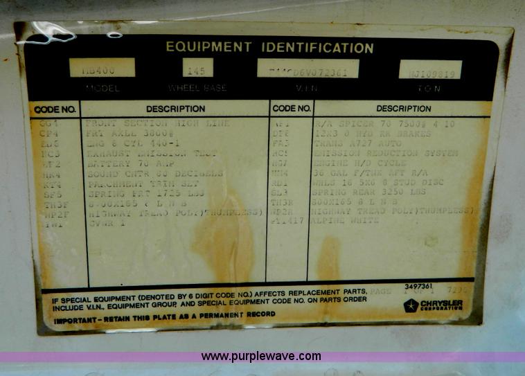 image for item B3808 1976 El Dorado 21' RV motor home