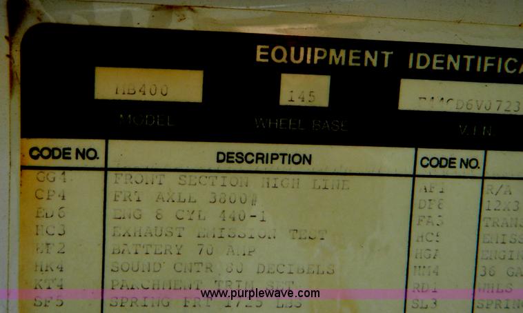 image for item B3808 1976 El Dorado 21' RV motor home