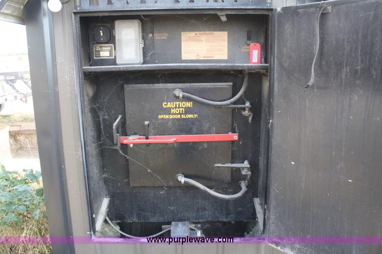 image for item B6865 Heat Source 1 stainless steel wood furnace