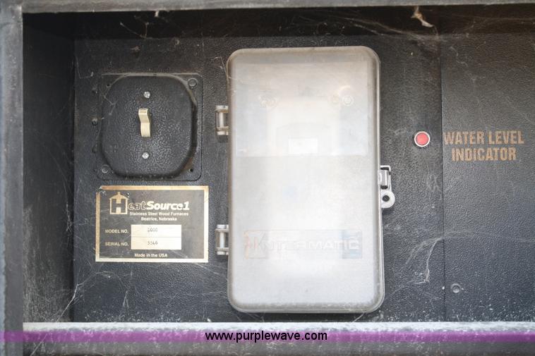 image for item B6865 Heat Source 1 stainless steel wood furnace