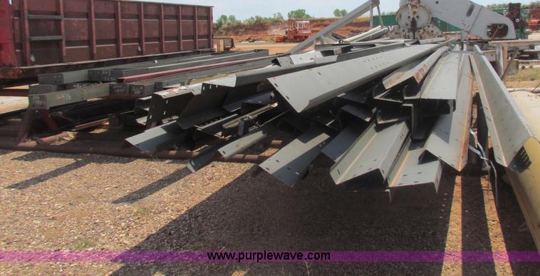 image for item B7337 60' x 60' steel building frame