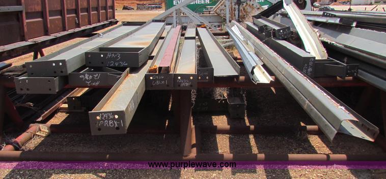 image for item B7337 60' x 60' steel building frame