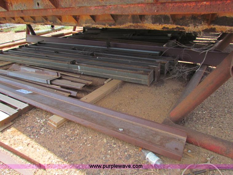 image for item B7337 60' x 60' steel building frame