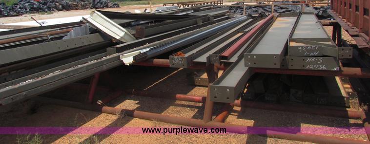 image for item B7337 60' x 60' steel building frame