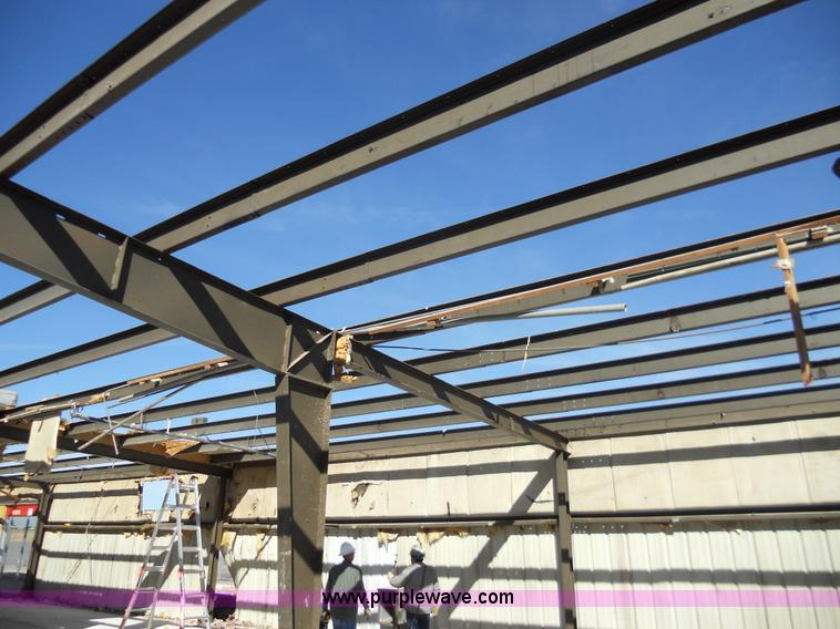 image for item B7337 60' x 60' steel building frame