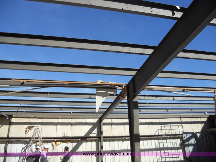 image for item B7337 60' x 60' steel building frame