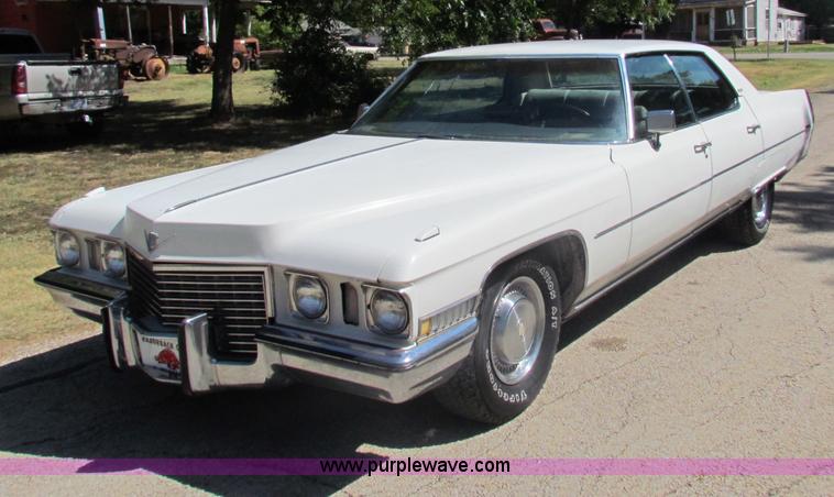 image for item B7361 1972 Cadillac DeVille