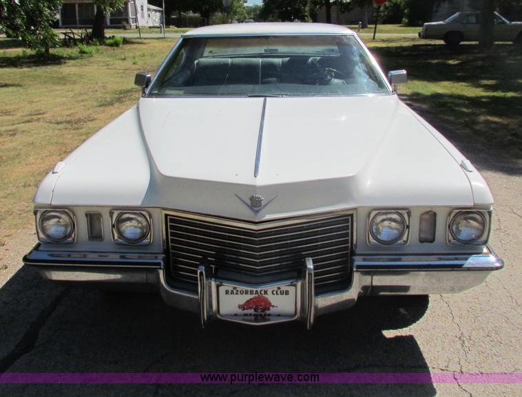 image for item B7361 1972 Cadillac DeVille