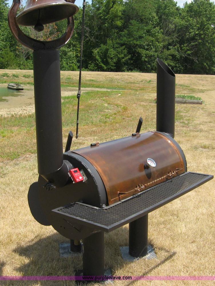 image for item C2617 Shop built barbeque grill