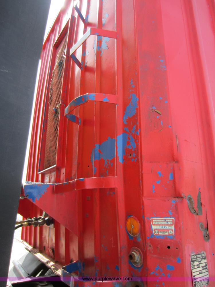 image for item C5486 1988 Star 45' open top trailer