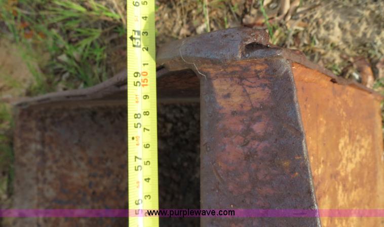 image for item C9724 60" skid steer bucket