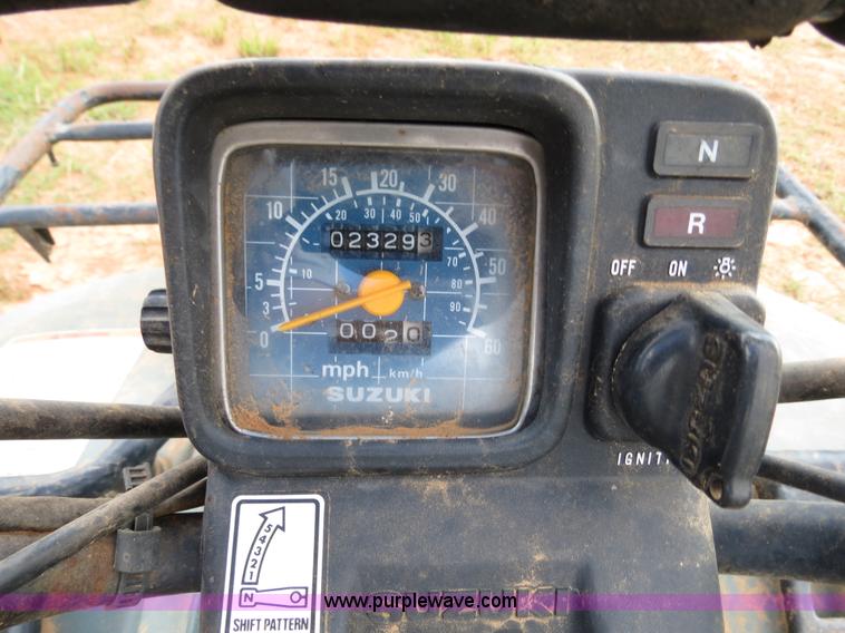 image for item C9728 1996 Suzuki 250 Quad Runner ATV
