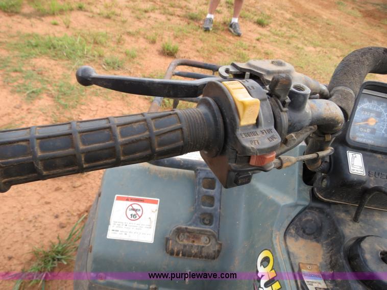 image for item C9728 1996 Suzuki 250 Quad Runner ATV