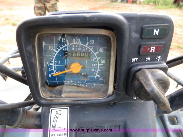 image for item C9729 1996 Suzuki 250 Quad Runner ATV