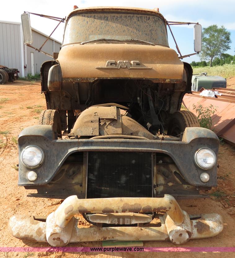 image for item C9730 1956 GMC crew cab pickup truck