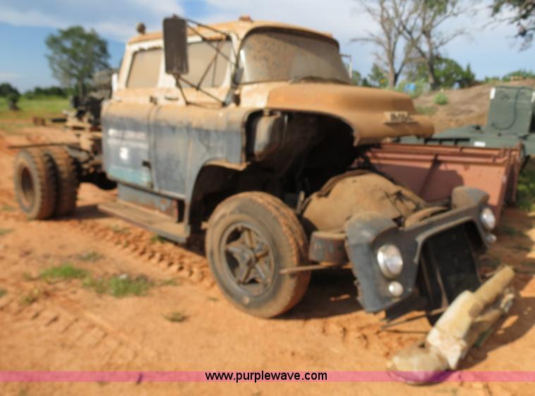 image for item C9730 1956 GMC crew cab pickup truck