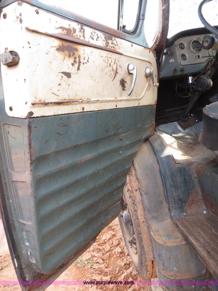 image for item C9730 1956 GMC crew cab pickup truck