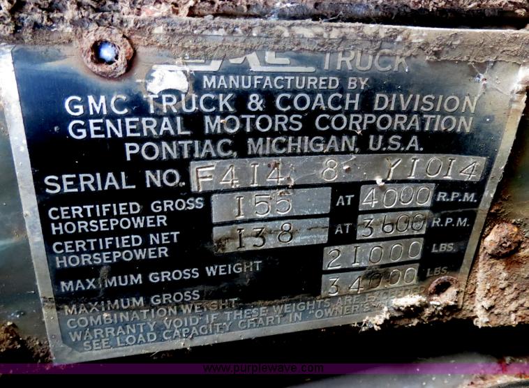 image for item C9730 1956 GMC crew cab pickup truck