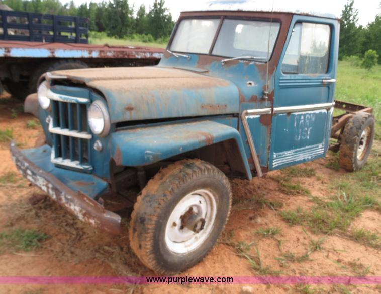 image for item C9734 1962 Willys Jeep pickup truck
