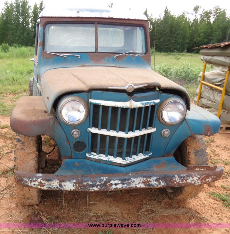 image for item C9734 1962 Willys Jeep pickup truck