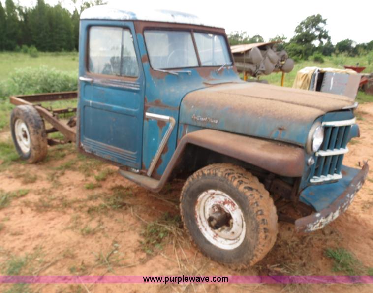 image for item C9734 1962 Willys Jeep pickup truck