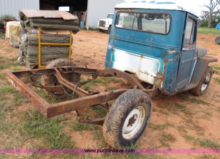 image for item C9734 1962 Willys Jeep pickup truck