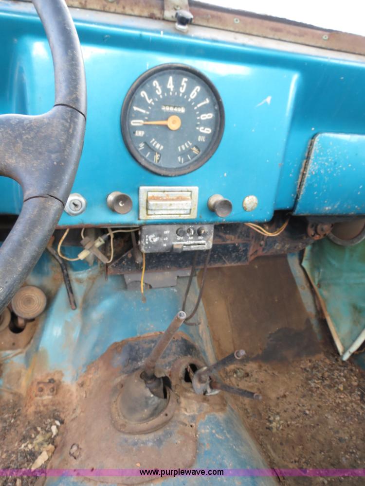 image for item C9734 1962 Willys Jeep pickup truck