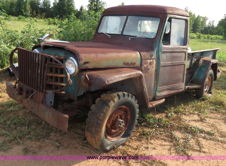 image for item C9734 1962 Willys Jeep pickup truck