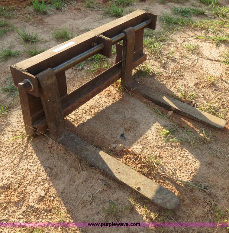 image for item C9735 Skid steer forklift forks