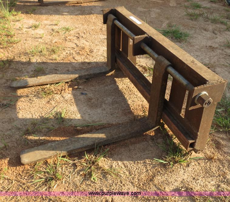 image for item C9735 Skid steer forklift forks