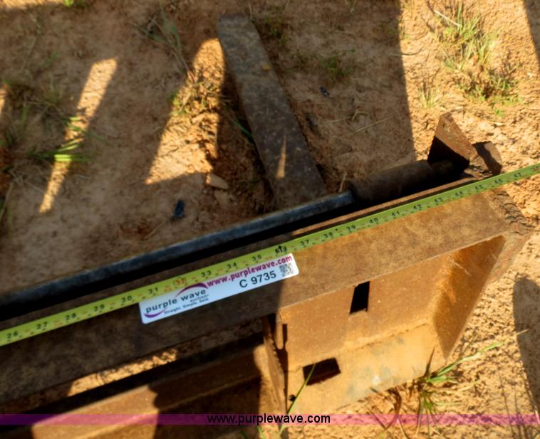 image for item C9735 Skid steer forklift forks